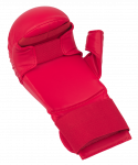 Накладки для карате с защитой пальца Insane SCORPIO, ПУ, красный