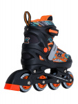 Раздвижные роликовые коньки Alpha Caprice CK-SK-P320-33 Orange (антистресс обезьяна в подарок)