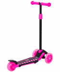 Самокат Ridex 3-колесный Spike 3D 120/100 мм, розовый