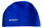 Шапочка для плавания тканевая с силиконовым покрытием, син, Atemi СС103