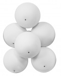 Мячи для настольного тенниса Атеми Atemi 1*, пластик, 40+, бел., 6 шт., ATB102