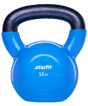 Гиря виниловая Starfit DB-401, синяя, 12 кг