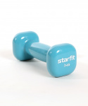 Гантель виниловая Starfit DB-105 1 кг, голубой