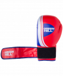 Перчатки боксерские Green Hill Knockout BGK-2266, 12 oz, к/з, красный