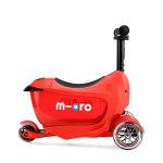 Самокат Mini2Go Deluxe Plus красный