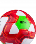 Мяч футбольный Jögel Kids, №4, белый/красный/зеленый (4)