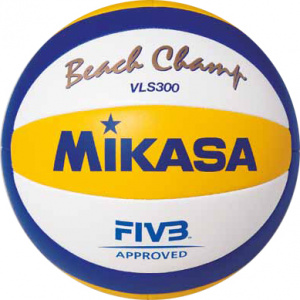 Мяч волейбольный MIKASA Beach Champ, офиц.мяч FIVB синтетическая кожа, маш./ш, VLS300 ― купить в Москве. Цена, фото, описание, продажа, отзывы. Выбрать, заказать с доставкой. | Интернет-магазин SPORTAVA.RU