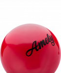 Мяч для художественной гимнастики Amely AGB-101 19 см, красный