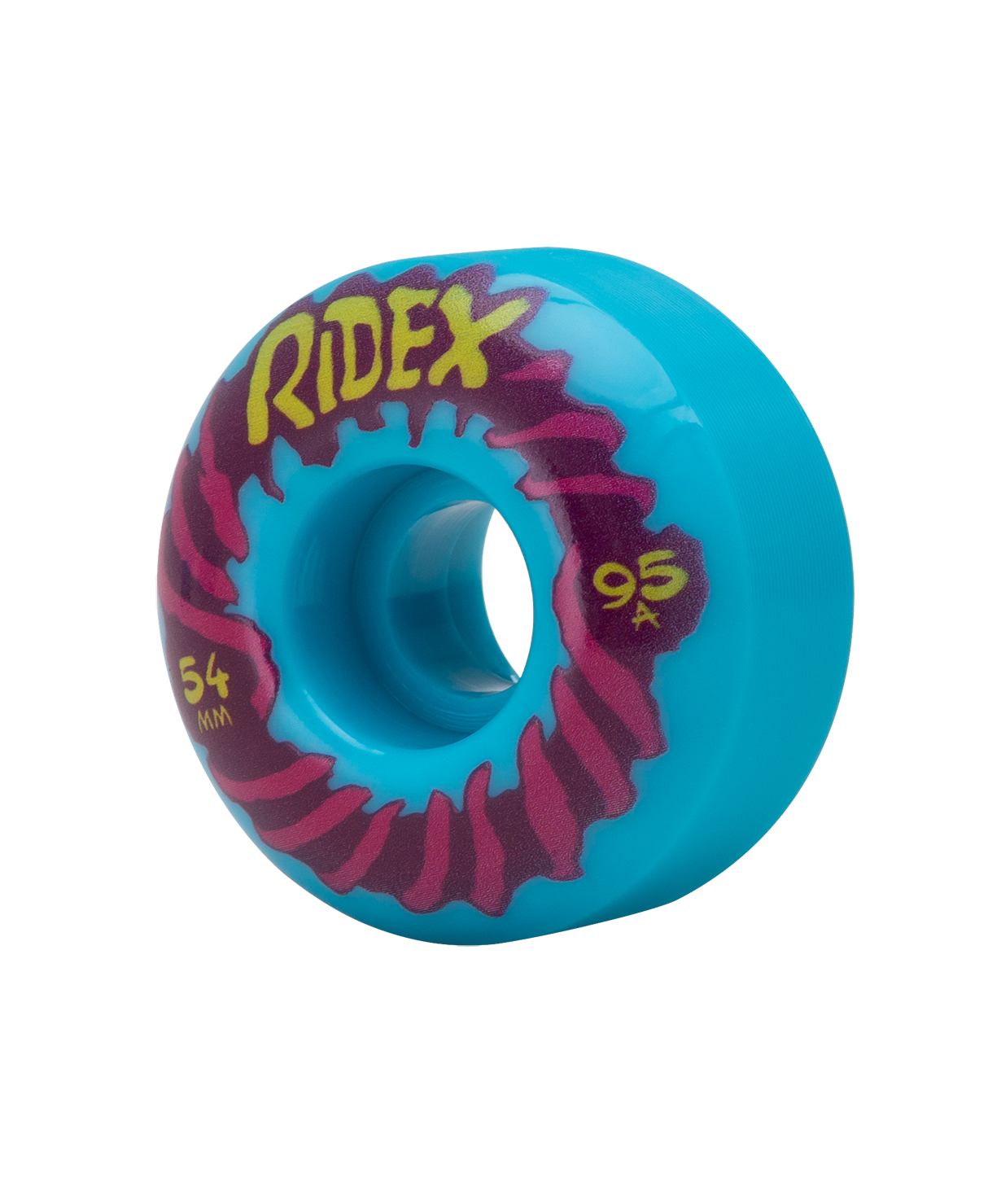 Комплект колес для скейтборда Ridex 54x32 мм, 95A, голубой ― купить в ...
