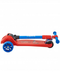 УЦЕНКА Самокат Ridex 3-колесный Juicy R 120/80 мм, красный/синий