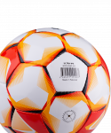 Мяч футбольный Jögel Ultra №5, белый/оранжевый/красный (5)