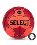 Мяч гандбольный Select MUNDO №2, оранж/крас/чер (2)