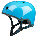 Шлем, голубой неон