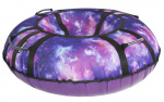 Тюбинг Hubster Люкс Pro Галактика, Фиолетовый (120см)