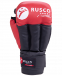 Перчатки для рукопашного боя, Rusco к/з, красный