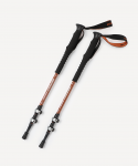 Треккинговые палки Berger Hiking Mount, 65-135 см, 3-секционные, терракотовый
