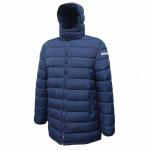 Куртка утепленная с капюшоном MIKASA MT915-036-XL, р. XL, синий (XL)