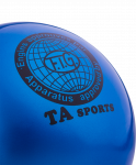 Мяч для художественной гимнастики RGB-101, 19 см, синий