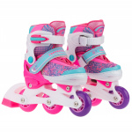 Раздвижные роликовые коньки Alpha Caprice Fantastic Pink (со сменными лезвиями) (L(37-40))
