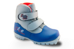 Ботинки лыжные MARAX MXN-Kids сине-серебряные