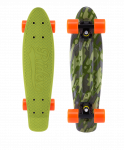 Круизер пластиковый Ridex Camo, 22''x6'', ABEC-9