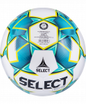 Мяч футбольный Select Future Light DB 811119, №4 белый/бирюзовый/желтый (4)