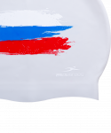 Шапочка для плавания 25Degrees Russia Grey, силикон