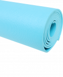 Коврик для йоги Starfit FM-103, PVC HD, 173x61x0,4 см, голубой