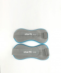Утяжелители универсальные Starfit WT-501, 1 кг, синий/серый