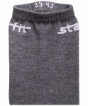 Носки средние Starfit SW-206, серый меланж/черный, 2 пары