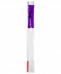 Лента для художественной гимнастики Amely AGR-201 4м, с палочкой 46 см, фиолетовый