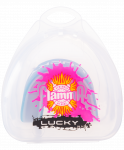 Капа Flamma Lucky MGF-011te, с футляром, бирюзовый/серый, детский