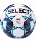 Мяч футбольный Select Delta IMS 815017, №5, белый/темно-синий/голубой (5)