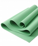 Коврик для йоги и фитнеса высокой плотности Starfit FM-103 PVC HD, 183x61x0,4 см, зеленый чай