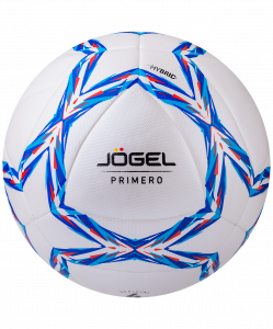 Мяч футбольный Jögel Primero JS-910, №4, белый/голубой/синий/красный ― купить в Москве. Цена, фото, описание, продажа, отзывы. Выбрать, заказать с доставкой. | Интернет-магазин SPORTAVA.RU