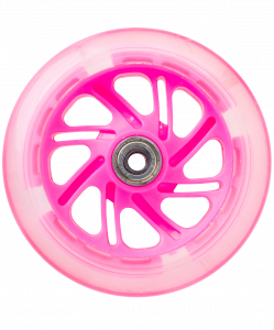 Светодиодное колесо для самоката, Ridex 120 мм, розовое ― купить в Москве. Цена, фото, описание, продажа, отзывы. Выбрать, заказать с доставкой. | Интернет-магазин SPORTAVA.RU