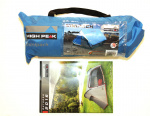 Палатка HIGH PEAK Minipack, синий/серый, 120х190 см