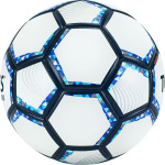 Мяч футб. TORRES BM 1000, F320625, р.5, 32 панел., мягкий PU, термосшивка, бел-серебр-син. (5)