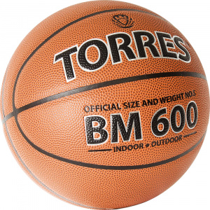 Мяч баскетбольный TORRES BM600 B32025, размер 5 (5) ― купить в Москве. Цена, фото, описание, продажа, отзывы. Выбрать, заказать с доставкой. | Интернет-магазин SPORTAVA.RU