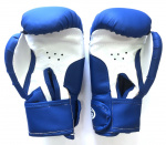 Перчатки боксерские REALSPORT 8 унций, синий