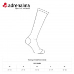 Носки волейбольные +ADRENALINA Best 2300-023-S, размер S, белый (S)