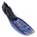 Ласты для плавания SALVAS Tonic Dive, BA190LXBBSTS, размер L/XL, синие (L-XL)
