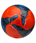 Мяч футбольный Jögel Championship №5, оранжевый/синий/черный (5)