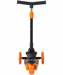 БЕЗ УПАКОВКИ Самокат Ridex 3-колесный Robin 3D, 120/90 мм, оранжевый