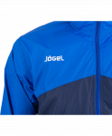 Куртка ветрозащитная детская Jögel JSJ-2601-971, полиэстер, темно-синий/синий/белый