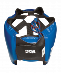 Шлем открытый Special HGS-4025, кожзам, синий