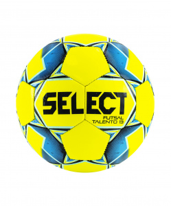 Мяч футзальный Select Futsal Talento 13, №3, желтый/синий/голубой/черный ― купить в Москве. Цена, фото, описание, продажа, отзывы. Выбрать, заказать с доставкой. | Интернет-магазин SPORTAVA.RU