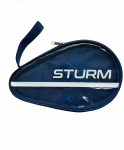 Чехол для ракетки для настольного тенниса Sturm CS-02, для одной ракетки, синий