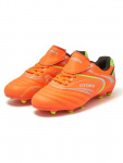 Бутсы футбольные Atemi, оранжевые, синтетическая кожа, SD300 MSR