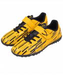 Бутсы многошиповые Jögel Rapido TF Yellow/black, детский